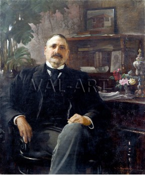 РЕПРОДУКЦИИ НА КАРТИНИ Портрет на Стоян Заимов (1904)