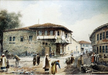 РЕПРОДУКЦИИ НА КАРТИНИ  Житни пазар (1900)