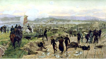 РЕПРОДУКЦИИ НА КАРТИНИ Битката при Плевен на 27 август 1877 г. (1883)