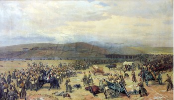 РЕПРОДУКЦИИ НА КАРТИНИ Последната битка при Плевен 28 ноември 1877 г. (1889)