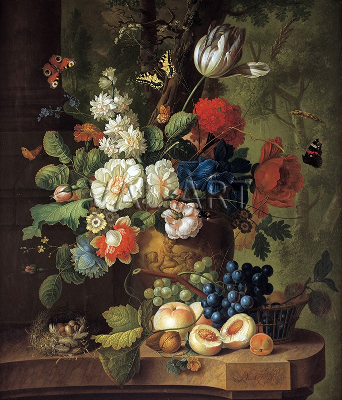 РЕПРОДУКЦИИ НА КАРТИНИ Цветя (1780)