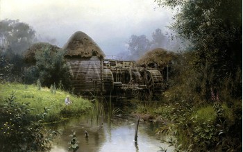 РЕПРОДУКЦИИ НА КАРТИНИ Стара мелница (1880)
