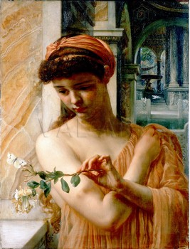 РЕПРОДУКЦИИ НА КАРТИНИ Психея в храма на любовта (1882)