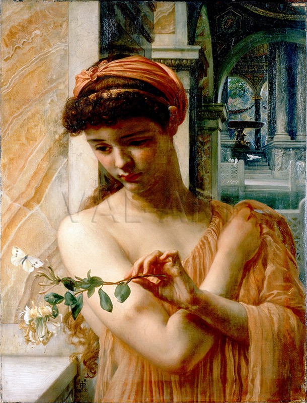 РЕПРОДУКЦИИ НА КАРТИНИ Психея в храма на любовта (1882)