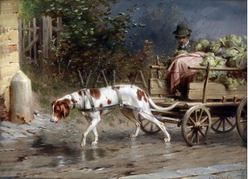 РЕПРОДУКЦИИ НА КАРТИНИ На път за пазара (1918)
