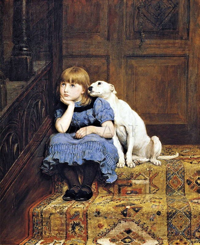 РЕПРОДУКЦИИ НА КАРТИНИ Съчувствие (1878)