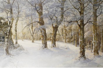 РЕПРОДУКЦИИ НА КАРТИНИ Зимна гора (1912)