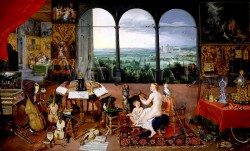 Слухът (Серия „Петте сетива“) (1617-1618) – Рубенс и Ян Брьогел