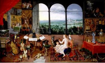 Слухът (Серия „Петте сетива“) (1617-1618) – Рубенс и Ян Брьогел
