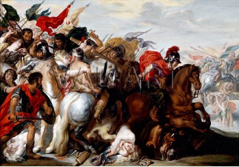 Репродукции на картини: Битката на амазонките (1618) – Петер Паул Рубенс