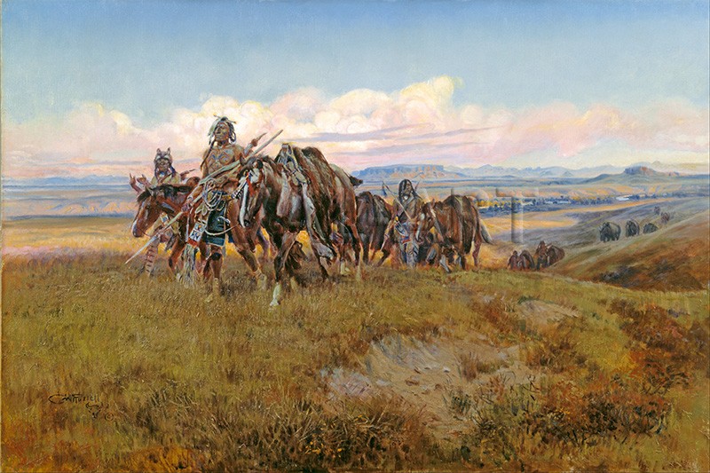 РЕПРОДУКЦИИ НА КАРТИНИ В страната на врага (1921)