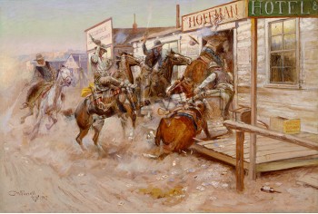 РЕПРОДУКЦИИ НА КАРТИНИ Вътре без да чукаме (1909)