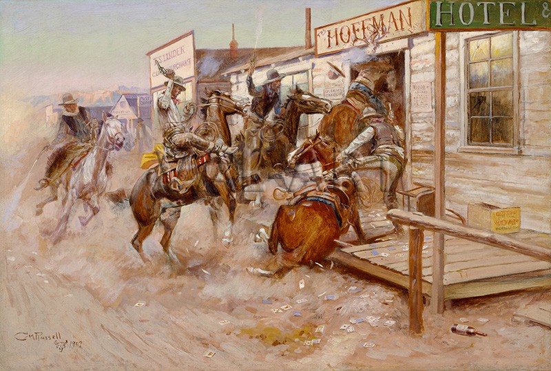 РЕПРОДУКЦИИ НА КАРТИНИ Вътре без да чукаме (1909)