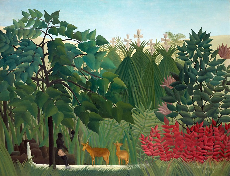 РЕПРОДУКЦИИ НА КАРТИНИ Водопадът (1910)
