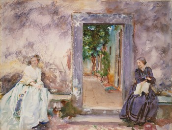 РЕПРОДУКЦИИ НА КАРТИНИ Градинската стена (1910)