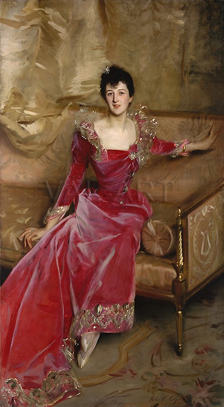 РЕПРОДУКЦИИ НА КАРТИНИ Г-жа Хю Хамърсли (1892)