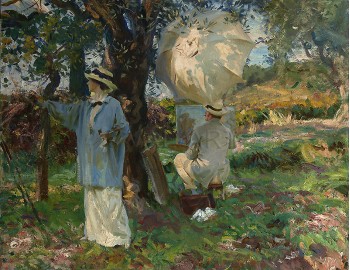 РЕПРОДУКЦИИ НА КАРТИНИ Скициращите (1913)