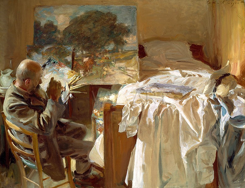 РЕПРОДУКЦИИ НА КАРТИНИ Художник в своето ателие (1904)