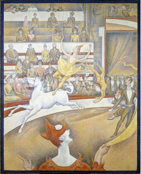 Репродукции на картини: Циркът (1891) – Жорж Сьора