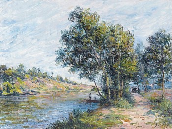 Крайбрежен път от Вену към Коту (1881) РЕПРОДУКЦИИ НА КАРТИНИ