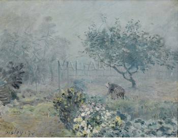 Мъгла над градината (1874) РЕПРОДУКЦИИ НА КАРТИНИ