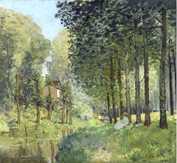 Почивка до потока (1889) РЕПРОДУКЦИИ НА КАРТИНИ