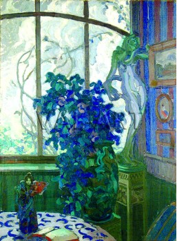 РЕПРОДУКЦИИ НА КАРТИНИ Интериор (Прозорец) (1915)