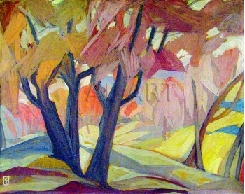 РЕПРОДУКЦИИ НА КАРТИНИ Есен (1920)