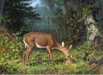 РЕПРОДУКЦИИ НА КАРТИНИ Майчина любов (1870)