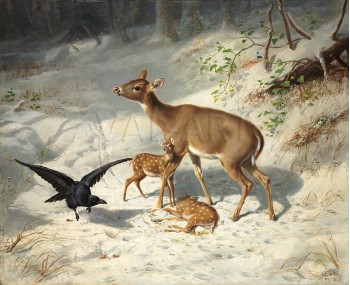 РЕПРОДУКЦИИ НА КАРТИНИ Майчина грижа (1873)