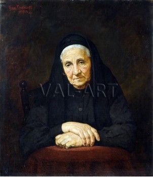 РЕПРОДУКЦИИ НА КАРТИНИ  Портрет на майка ми (1910)