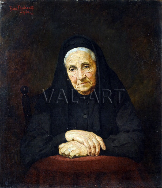 РЕПРОДУКЦИИ НА КАРТИНИ  Портрет на майка ми (1910)