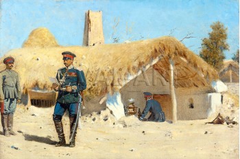 РЕПРОДУКЦИИ НА КАРТИНИ Адютантът (1880)