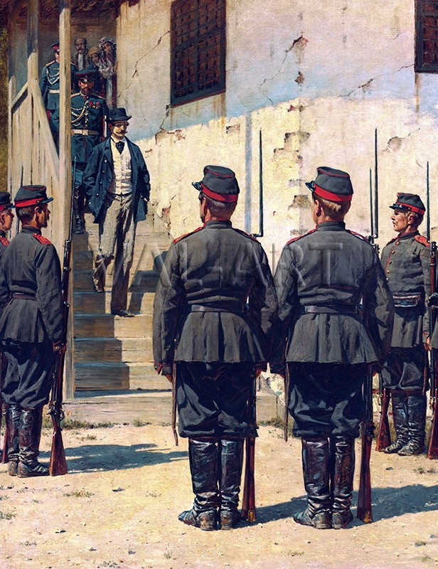 РЕПРОДУКЦИИ НА КАРТИНИ Шпионинът (1878)