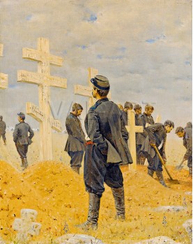 РЕПРОДУКЦИИ НА КАРТИНИ Падналите герои (1878)