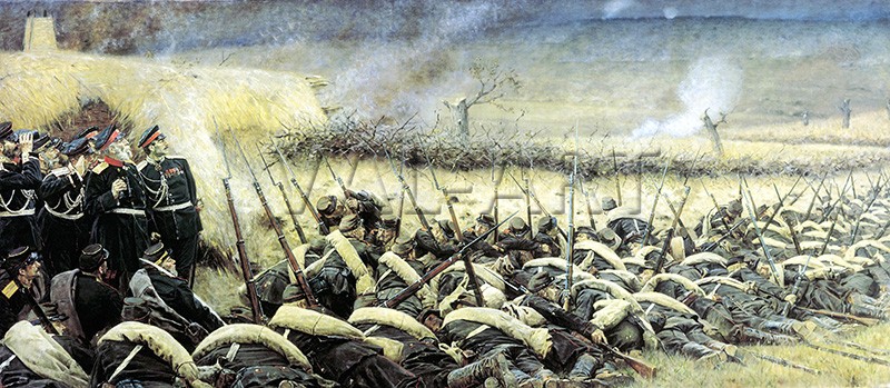 РЕПРОДУКЦИИ НА КАРТИНИ Преди атаката (1878)