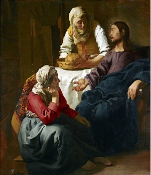 Христос в дома на Марта и Мария (1654 – 1655) РЕПРОДУКЦИИ НА КАРТИНИ