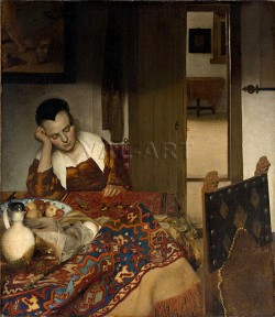 Спяща млада жена (1657) РЕПРОДУКЦИИ НА КАРТИНИ