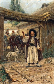РЕПРОДУКЦИИ НА КАРТИНИ Ще вали (1883)