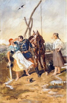 РЕПРОДУКЦИИ НА КАРТИНИ Пред кладенеца (1898)