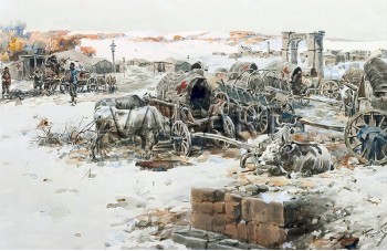 РЕПРОДУКЦИИ НА КАРТИНИ   Бивак (1913)