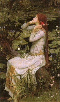 РЕПРОДУКЦИИ НА КАРТИНИ Офелия (1894)