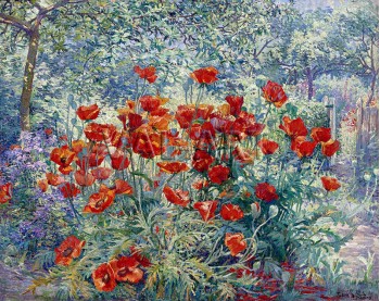РЕПРОДУКЦИИ НА КАРТИНИ Цветна градина (1901)