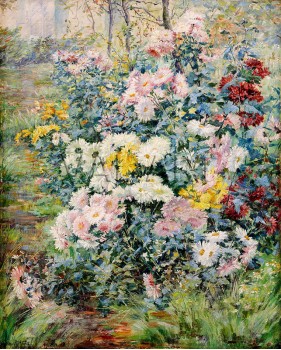 РЕПРОДУКЦИИ НА КАРТИНИ Хризантеми (1905)