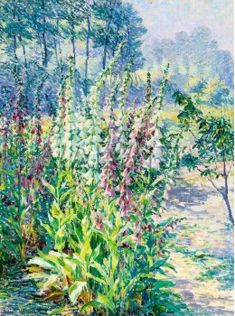 РЕПРОДУКЦИИ НА КАРТИНИ Дигиталис (1920)