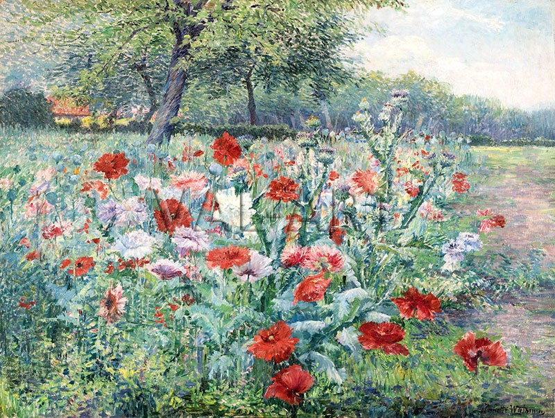 РЕПРОДУКЦИИ НА КАРТИНИ Градински кът (1922)