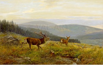 РЕПРОДУКЦИИ НА КАРТИНИ Елен на горска поляна (1895)