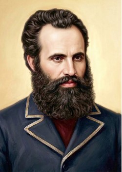Репродукции на картини: Портрет на Любен Каравелов (1834 – 1879) – Дигитално и AI изкуство