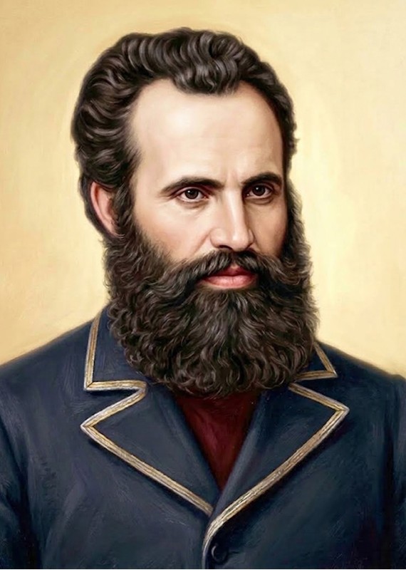 Репродукции на картини: Портрет на Любен Каравелов (1834 – 1879) – Дигитално и AI изкуство