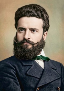 Репродукции на картини: Портрет на Христо Ботев (1848 – 1876) – Дигитално и AI изкуство